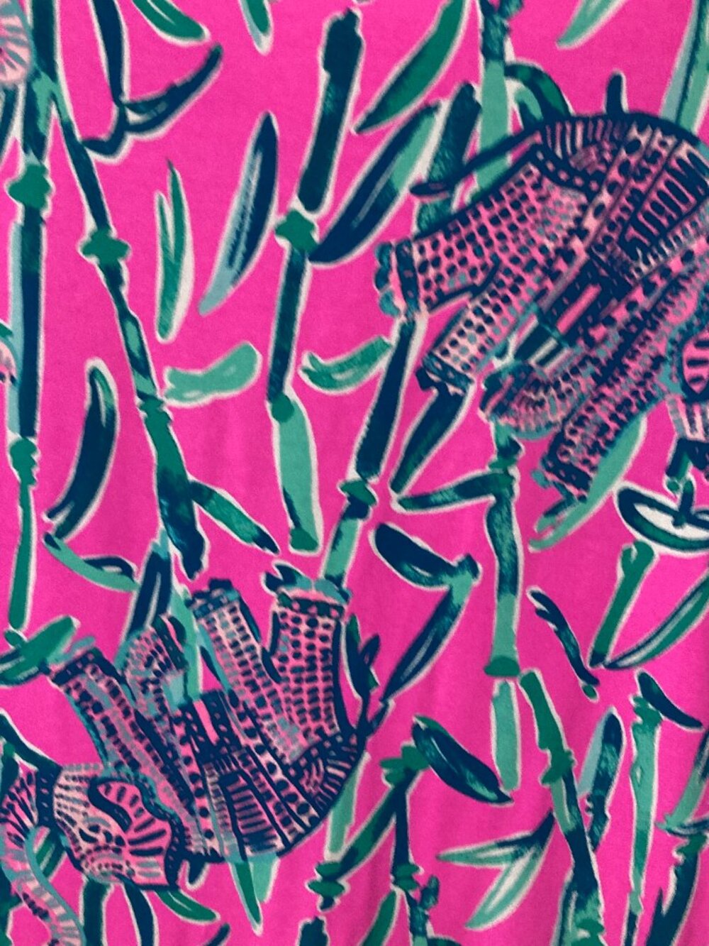 Lily Pulitzer Women S Stretch Blue Purple Pink Dress Casual Graphic Print South - Picture 4 of 12
